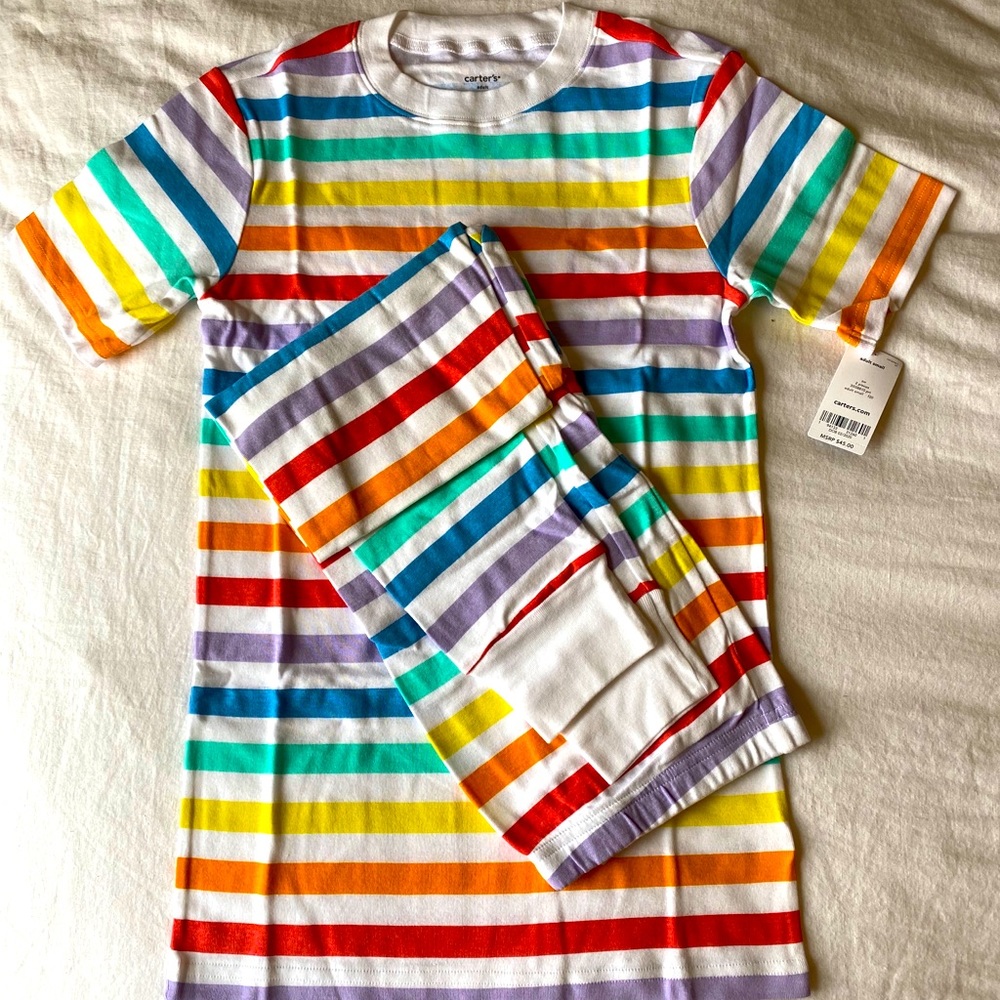 NWT Rainbow Pajamas
